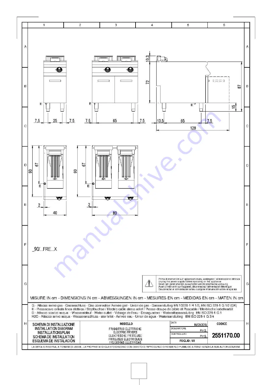 Virtus 70/40 FRE10X Installation - Use - Maintenance Download Page 72