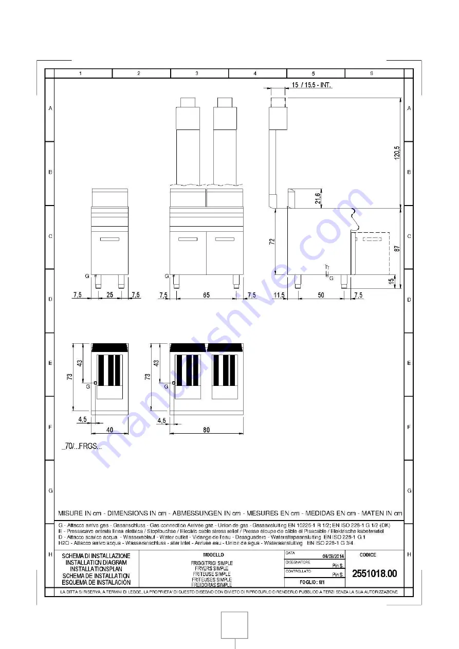 Virtus 70/40 FRGS 13 Installation - Use - Maintenance Download Page 69