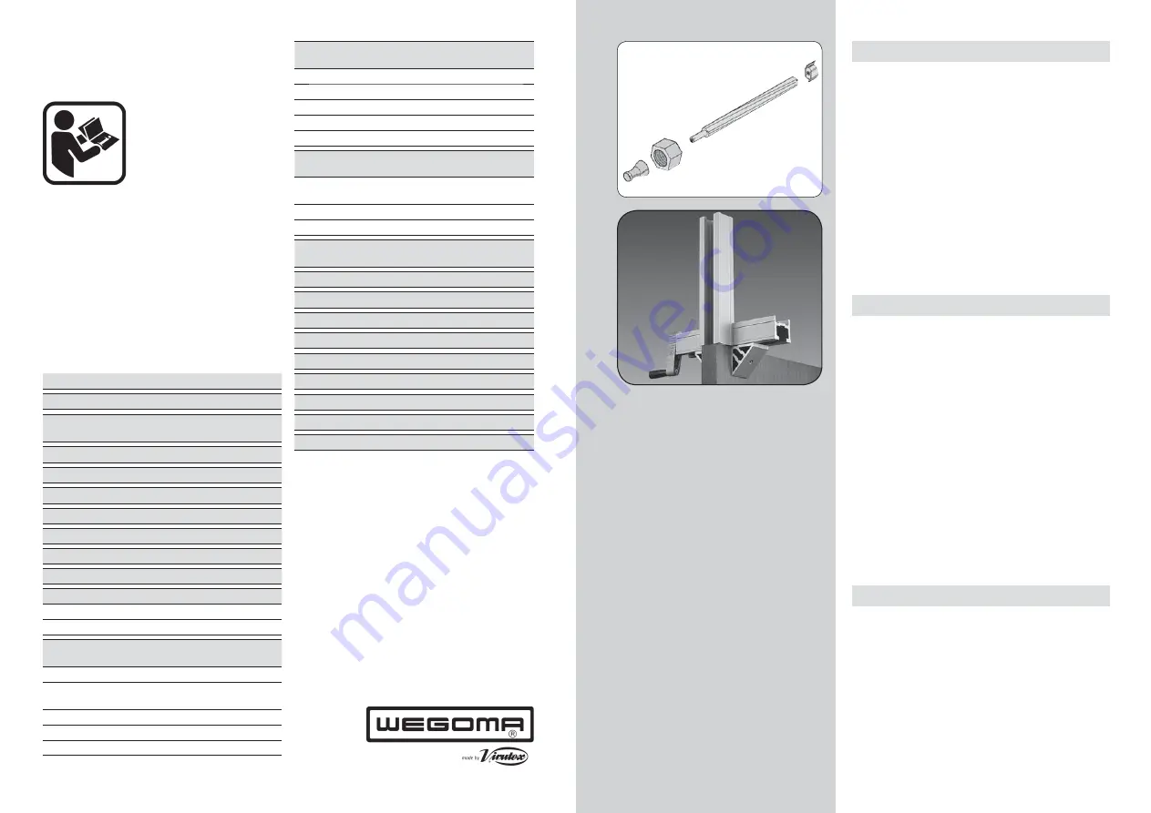 Virutex FC116U Operating Instructions Manual Download Page 2