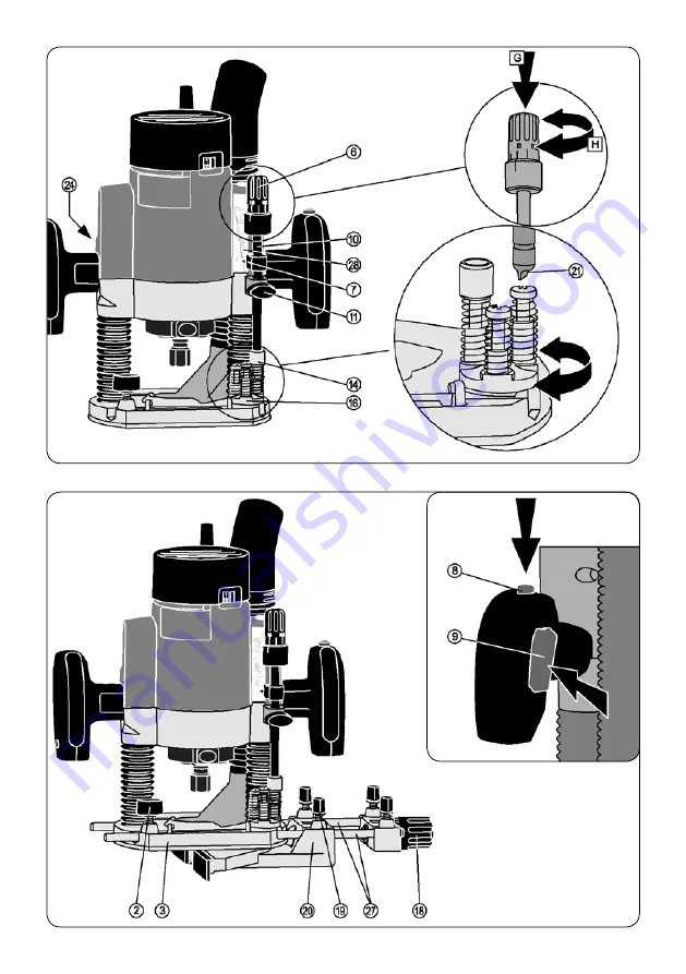 Virutex FR277R Operating Instructions Manual Download Page 41