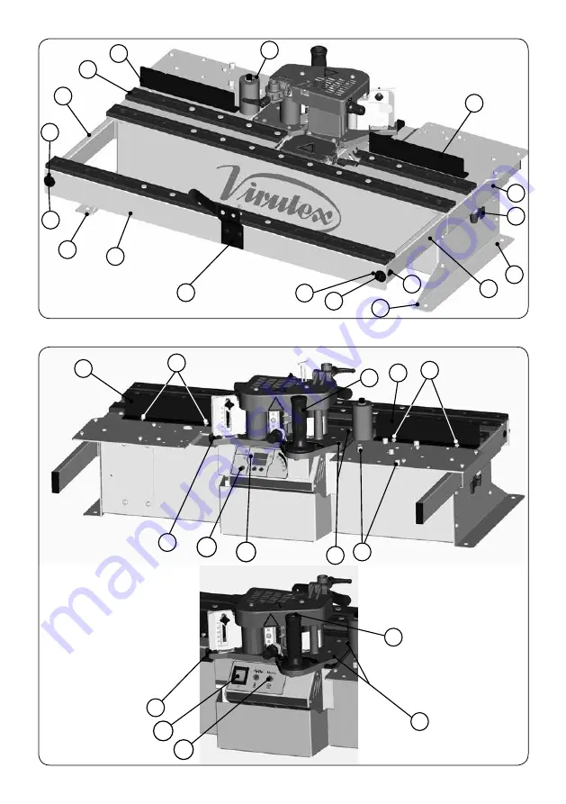 Virutex MEB250 Operating Instructions Manual Download Page 28