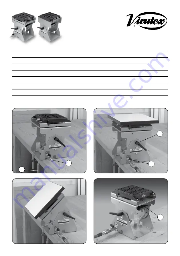 Virutex SVN460 Operating Instructions Manual Download Page 2