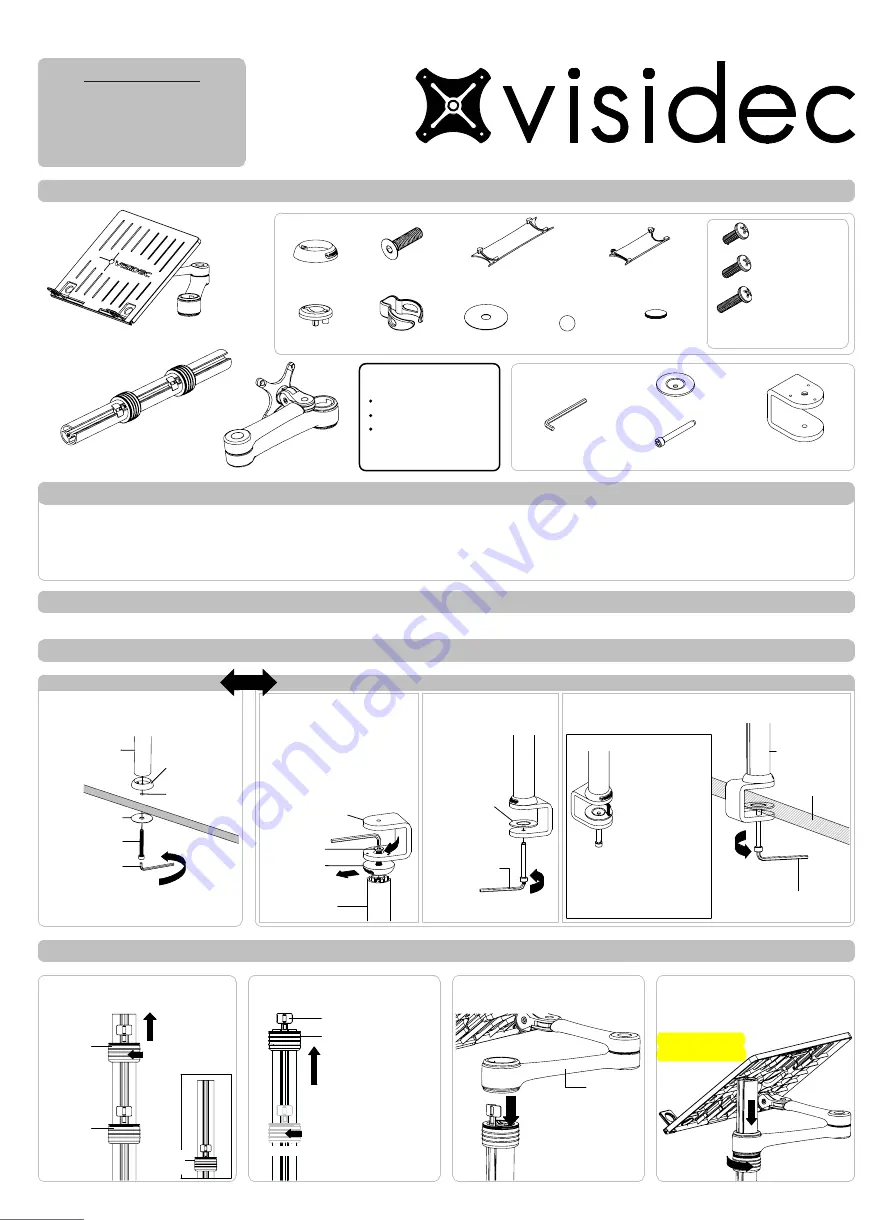 Visidec VF-AT-NBC Installation Instructions Download Page 1