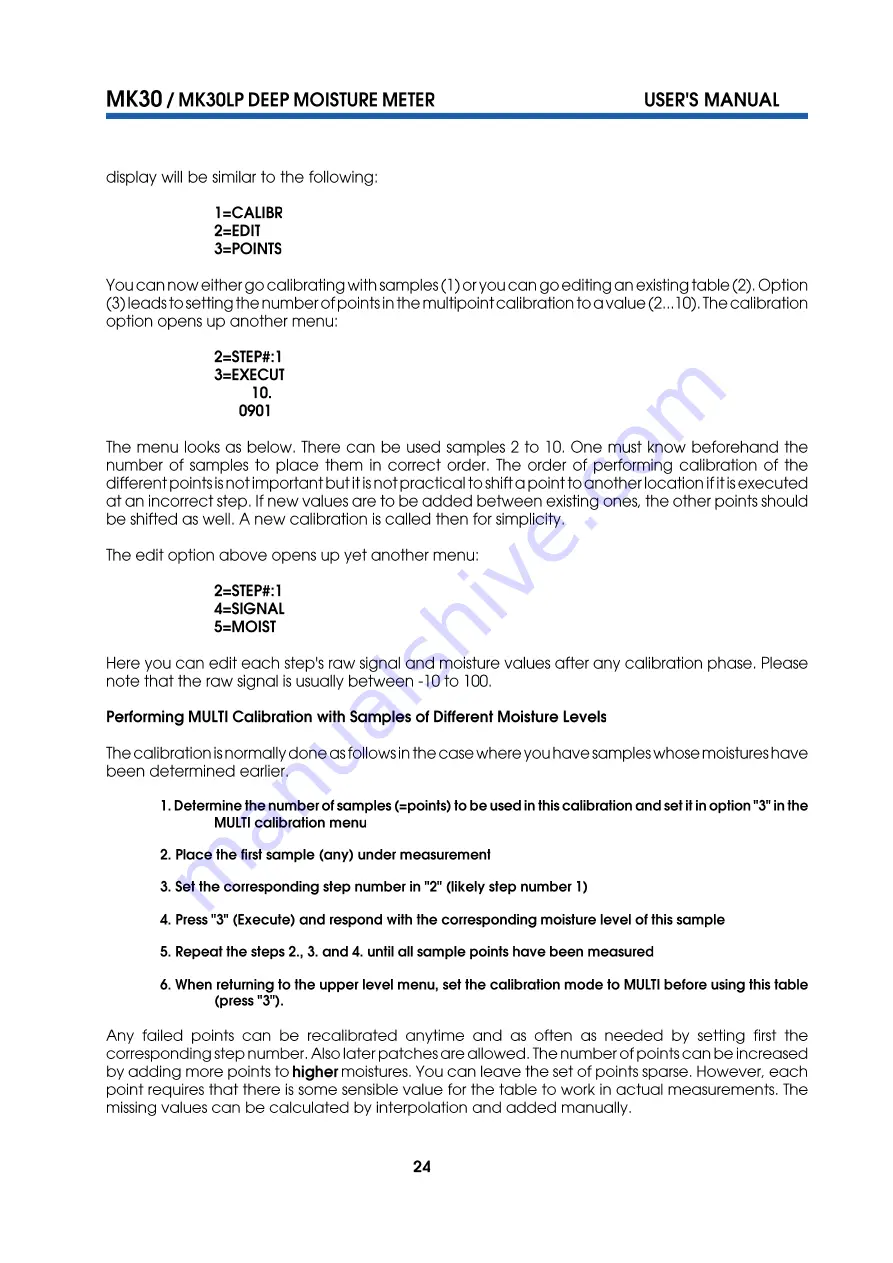 visilab MK30 User Manual Download Page 24