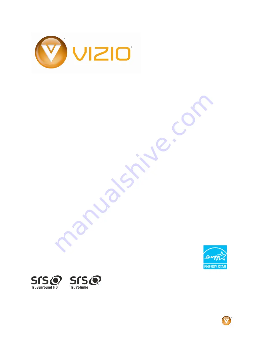 VISIO VF550M User Manual Download Page 1