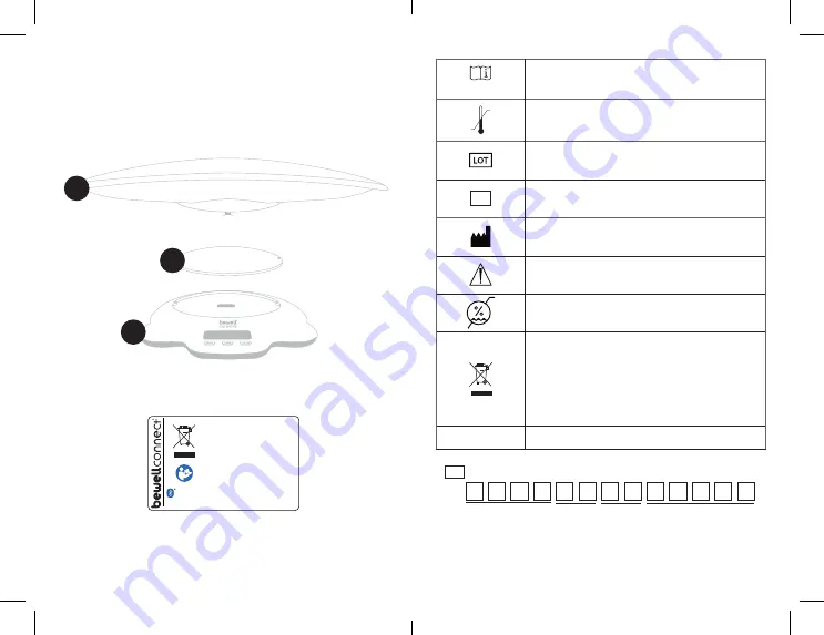 VISIOMED Bewell Connect MyBabyScale BW-SCB1 Скачать руководство пользователя страница 2