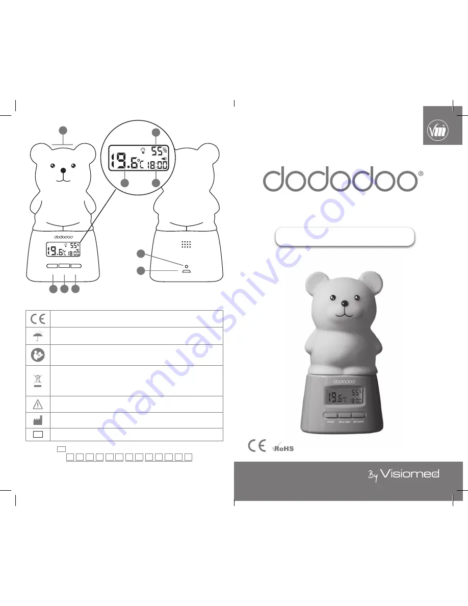 VISIOMED VM-D31 DODODOO Instruction Manual Download Page 2