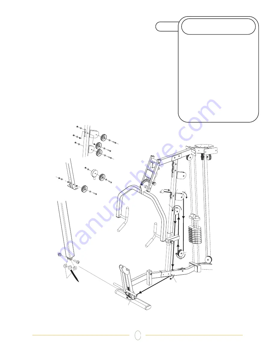 Vision Fitness Multi-Station Gym ST710 Скачать руководство пользователя страница 18