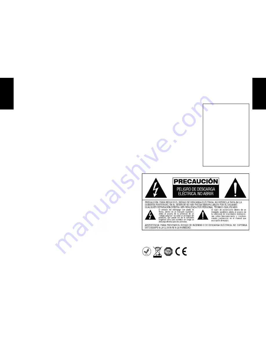 Vision AV-1301 Owner'S Manual Download Page 8