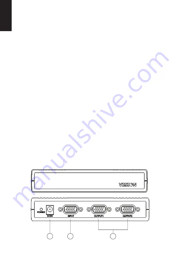 Vision VGA TECHSPLITTER Owner'S Manual Download Page 28