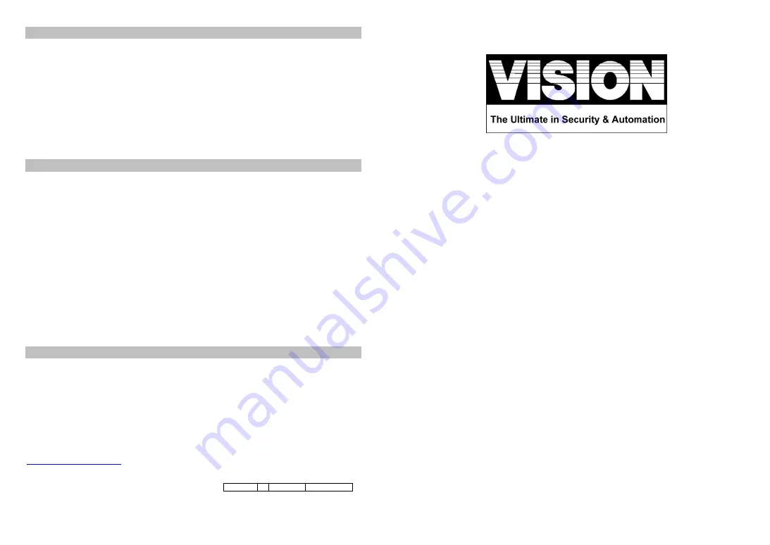 Vision ZD2105IN-5 Скачать руководство пользователя страница 1