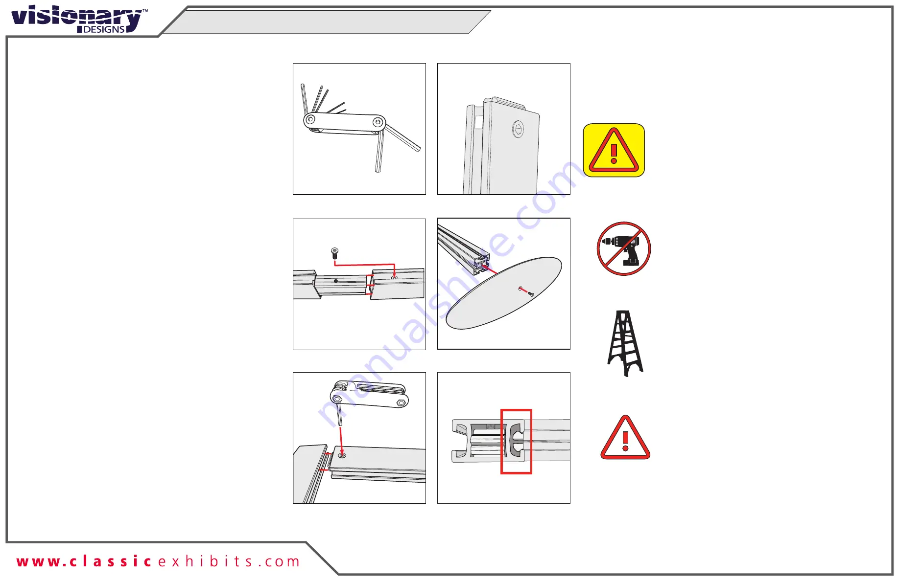 VISIONARY DESIGNS LTK-1115 Setup Instructions Download Page 2