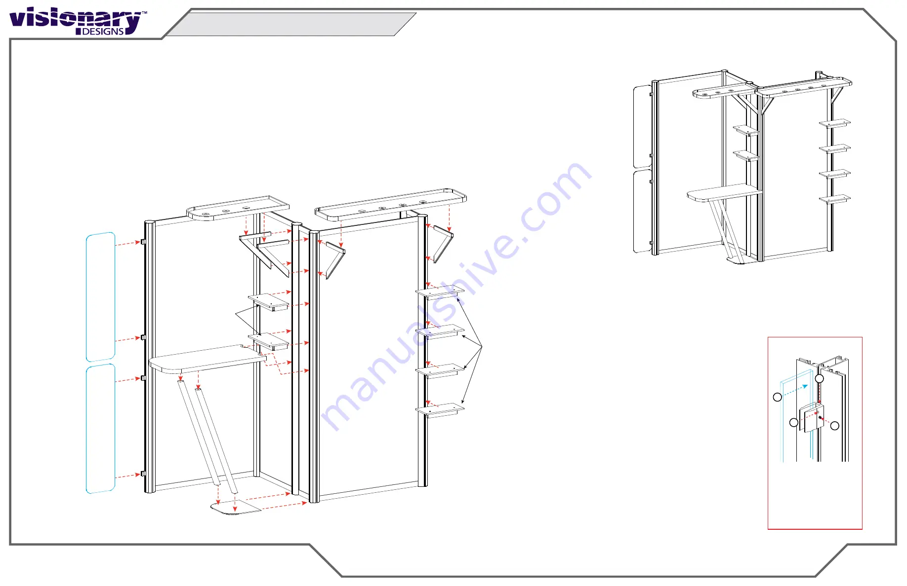 VISIONARY DESIGNS VK-1327 Setup Instructions Download Page 5