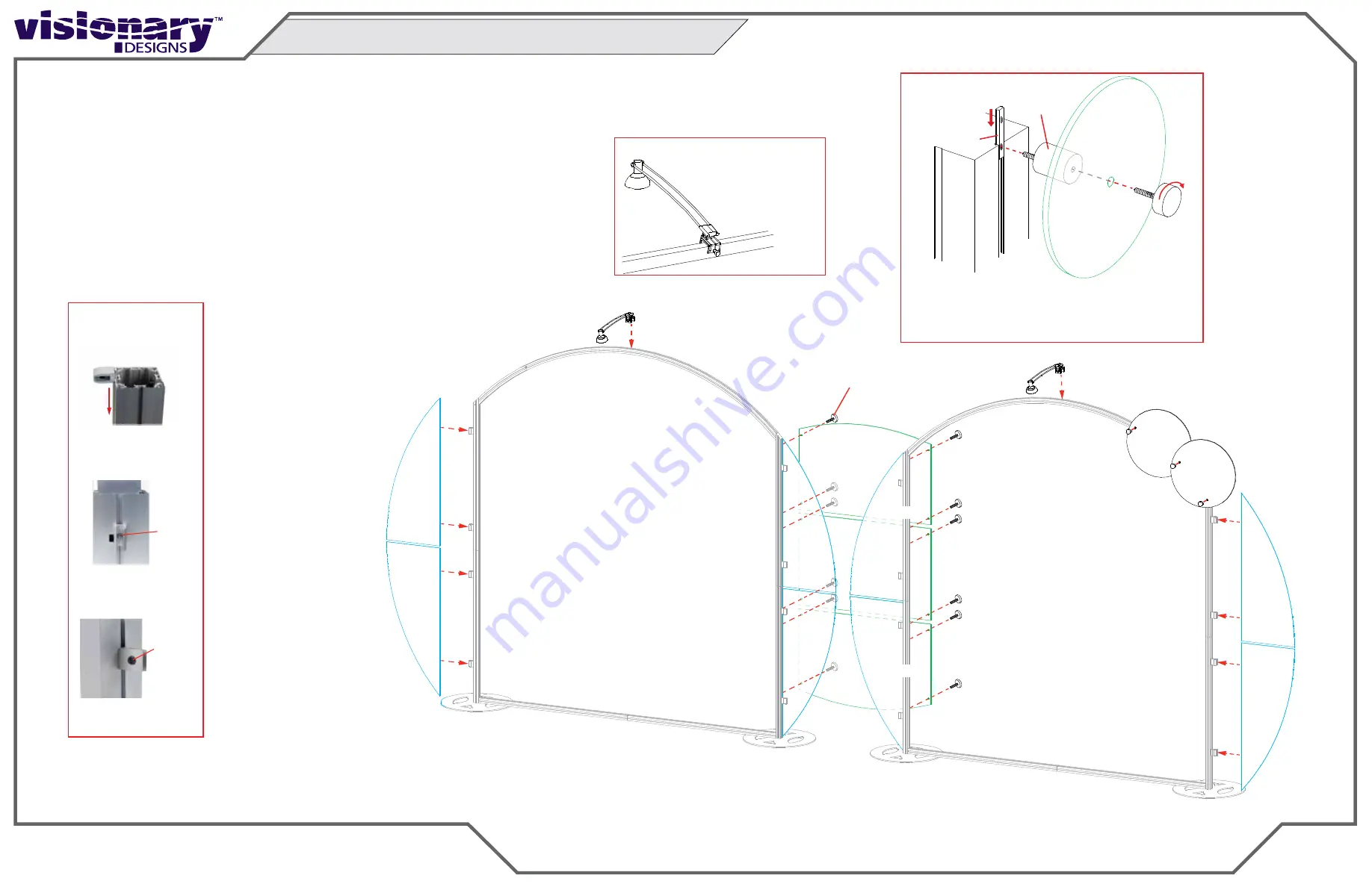 VISIONARY DESIGNS VK-2965 Setup Instructions Download Page 7