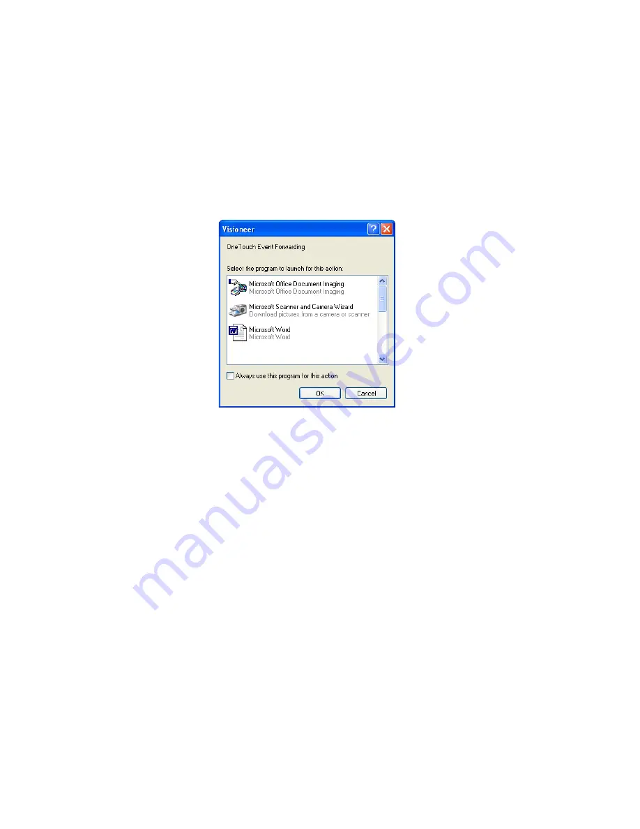 Visioneer OneTouch 7400 User Manual Download Page 75