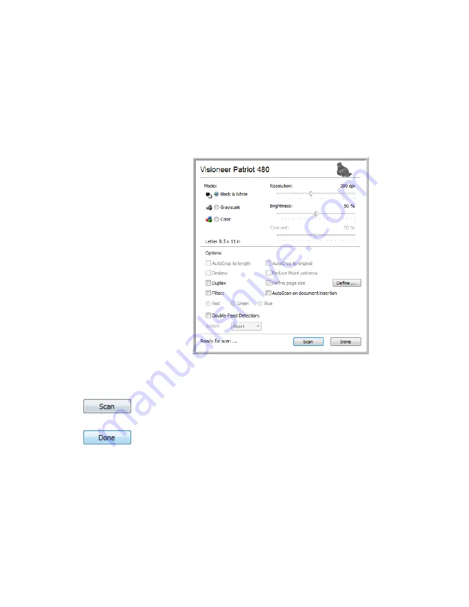 Visioneer Patriot 480 User Manual Download Page 93