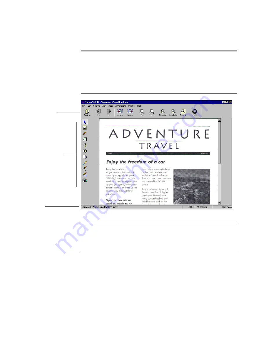 Visioneer VISUAL EXPLORER - GETTING STARTED GUIDE FOR WINDOWS User Manual Download Page 23