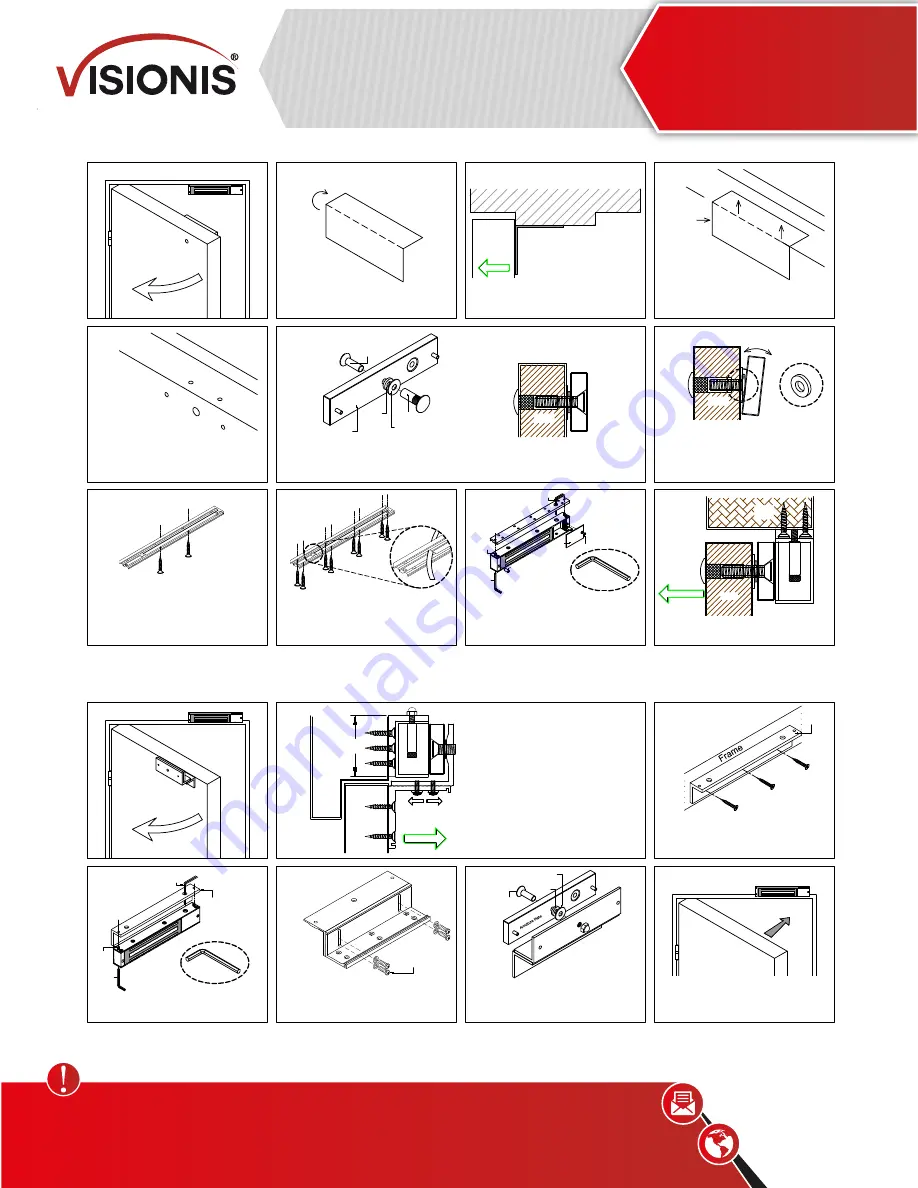 Visionis VIS-ML300LED-WH Installation & User Manual Download Page 2