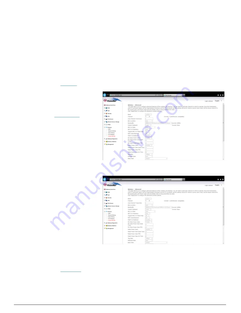 VisionNet M605N User Manual Download Page 94