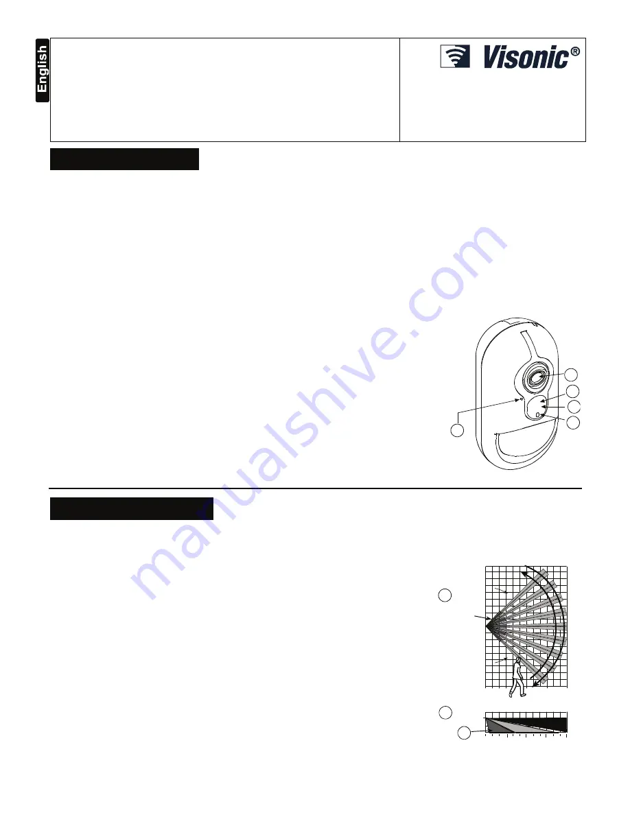 Visonic NEXT CAM PG2 Installation Instructions Manual Download Page 1