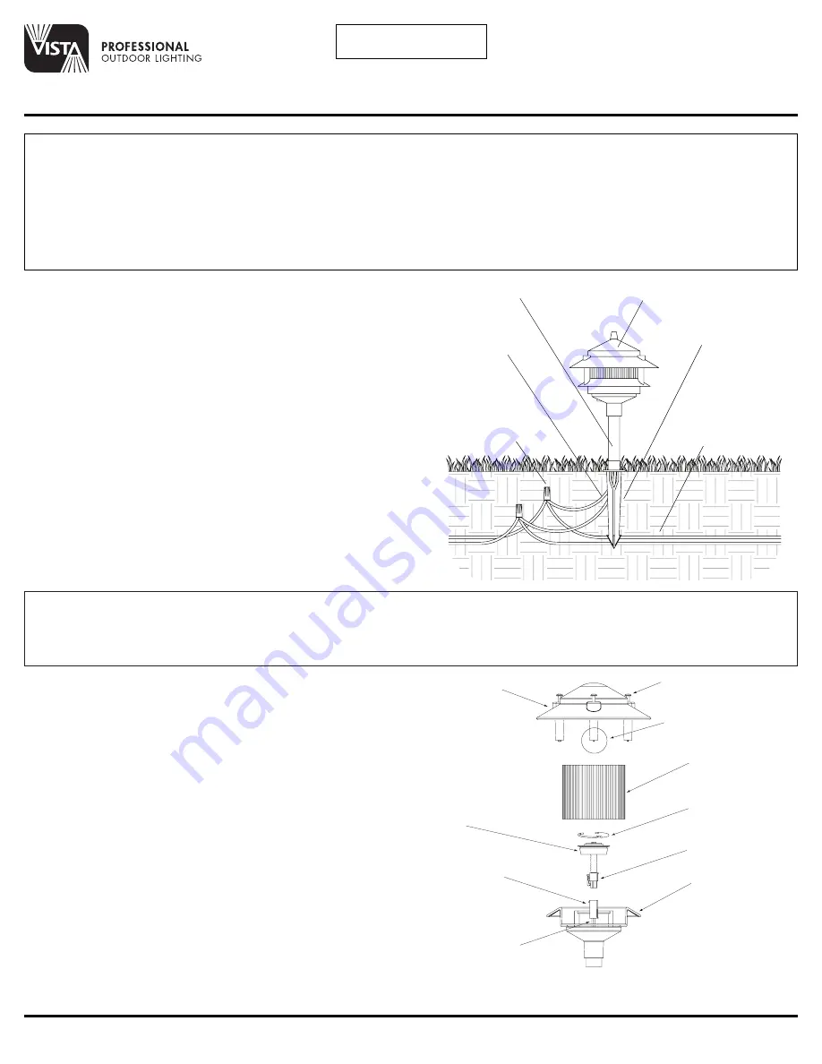 Vista 6216 Landscape Series Скачать руководство пользователя страница 2