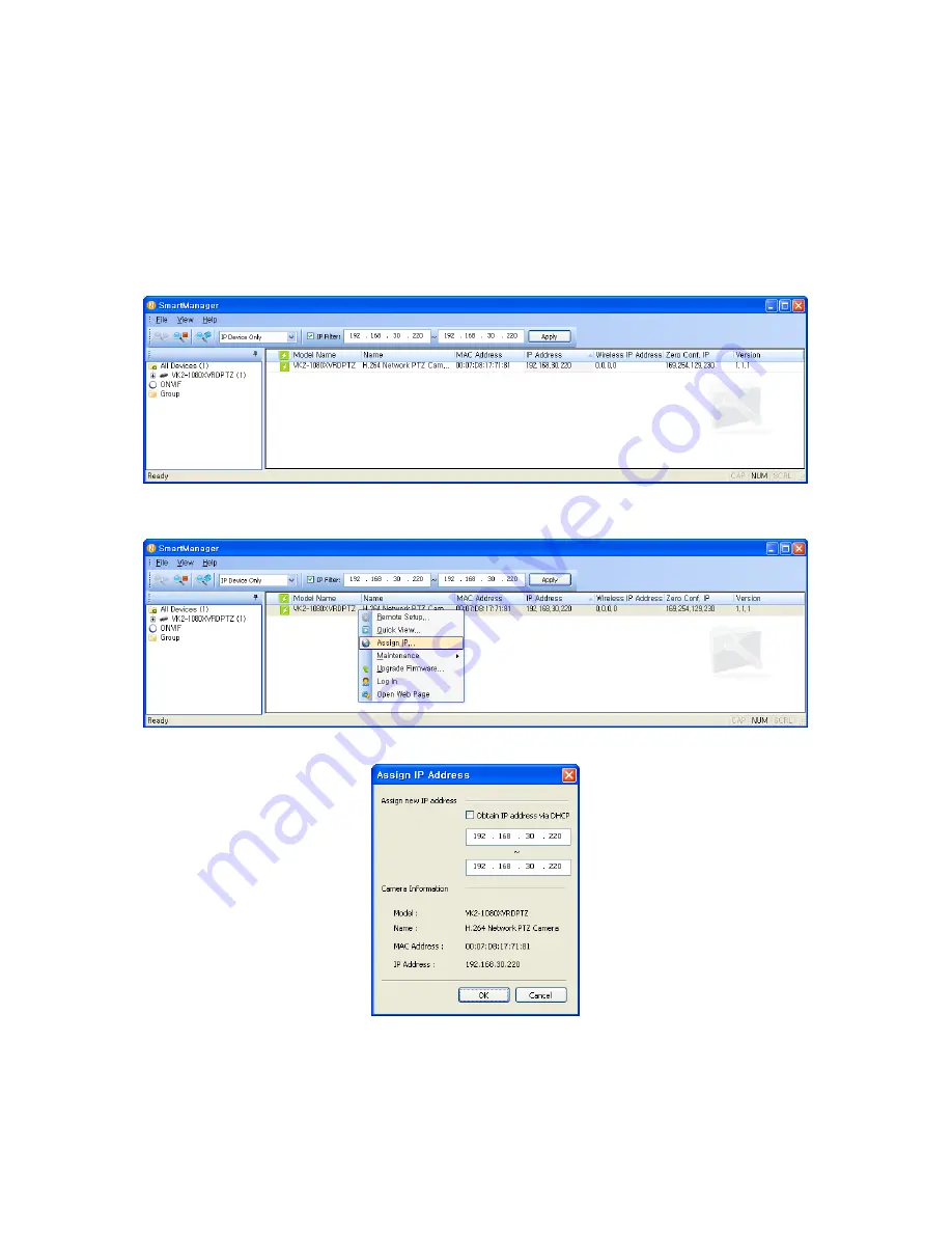 Vista Onvif VK2-1080XPTZ User Manual Download Page 18