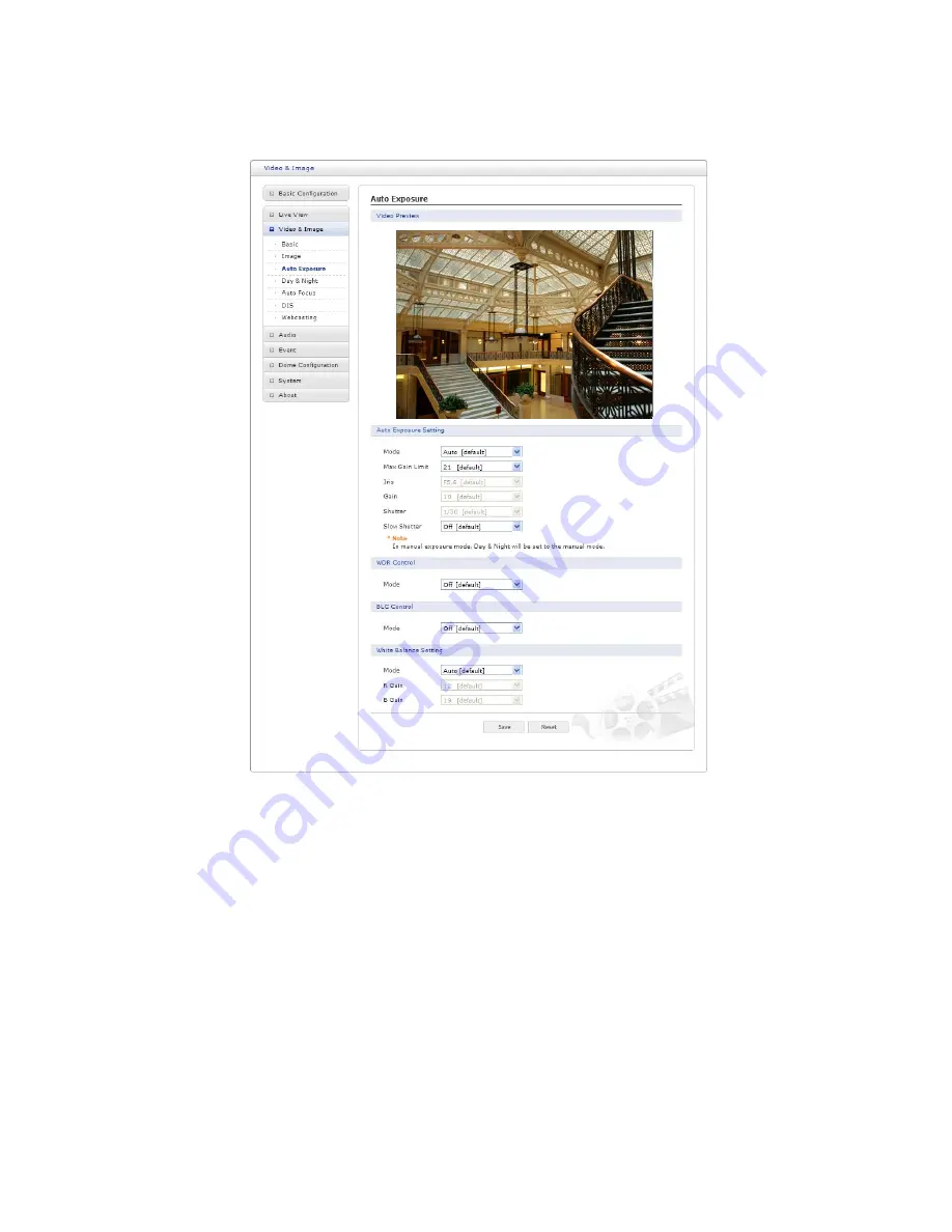 Vista Onvif VK2-1080XPTZ User Manual Download Page 32