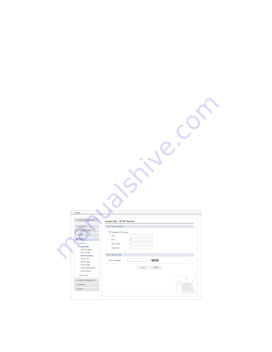 Vista Onvif VK2-1080XPTZ User Manual Download Page 42