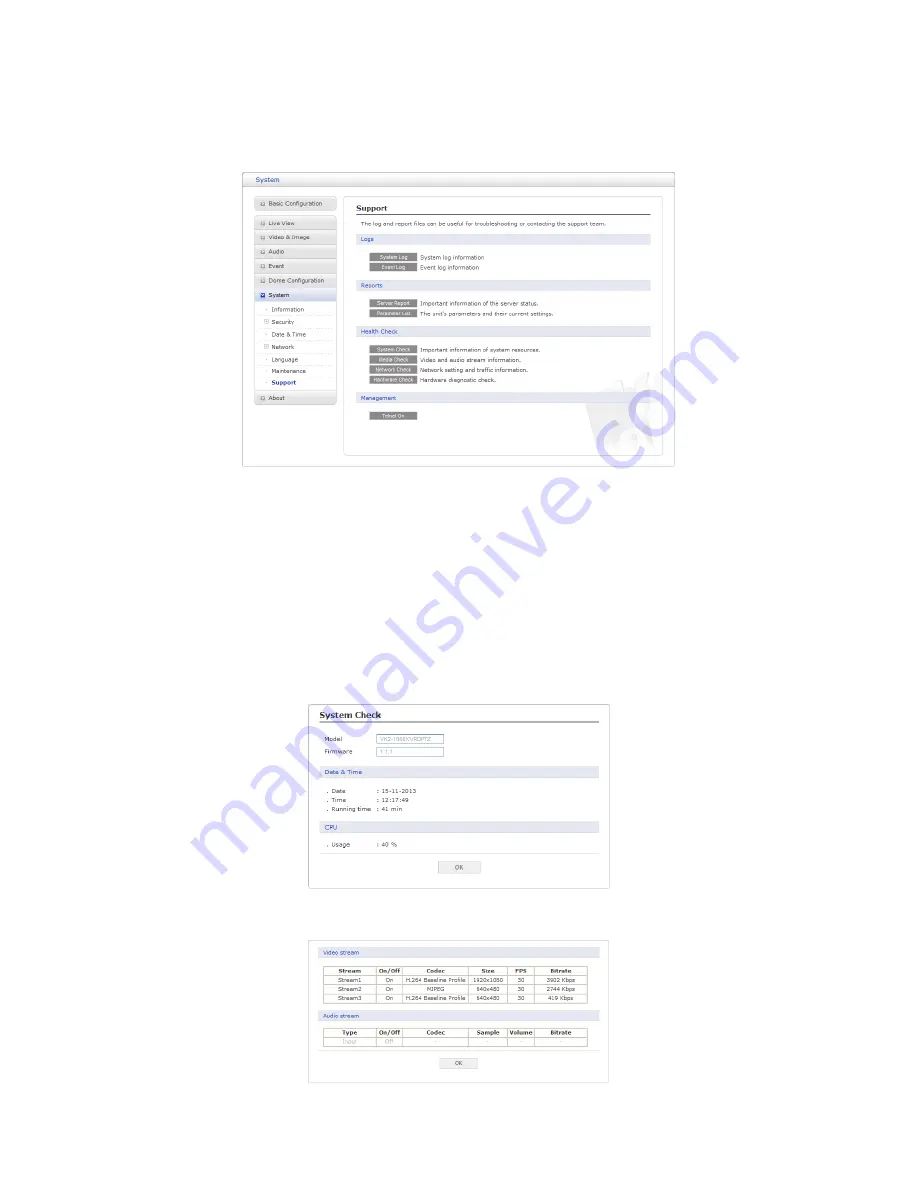 Vista Onvif VK2-1080XPTZ User Manual Download Page 68