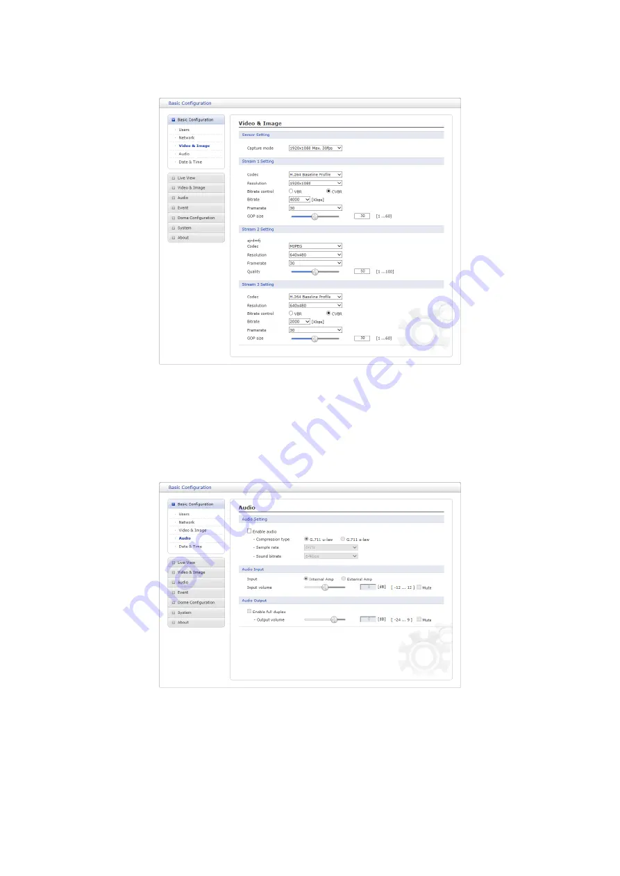 Vista ONVIF VK2-1080XPTZF User Manual Download Page 21