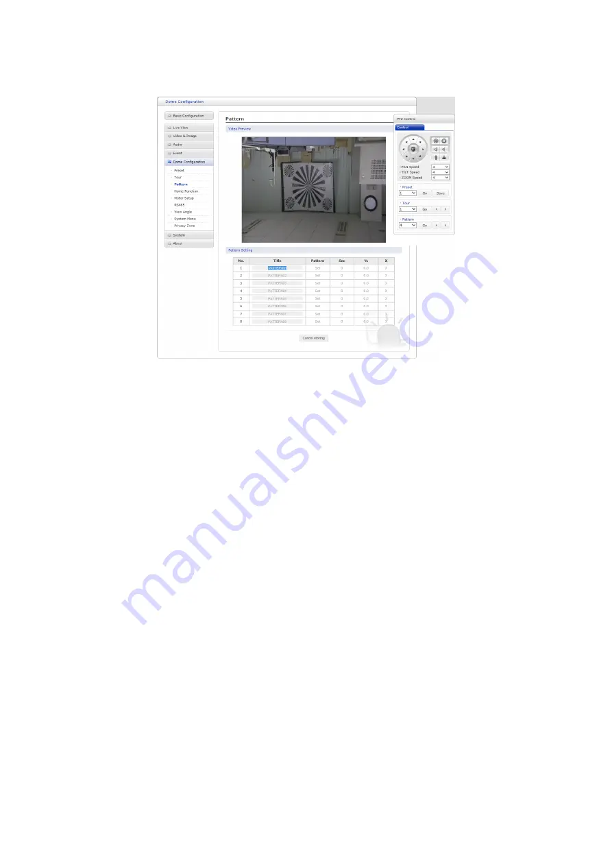 Vista ONVIF VK2-1080XPTZF User Manual Download Page 58