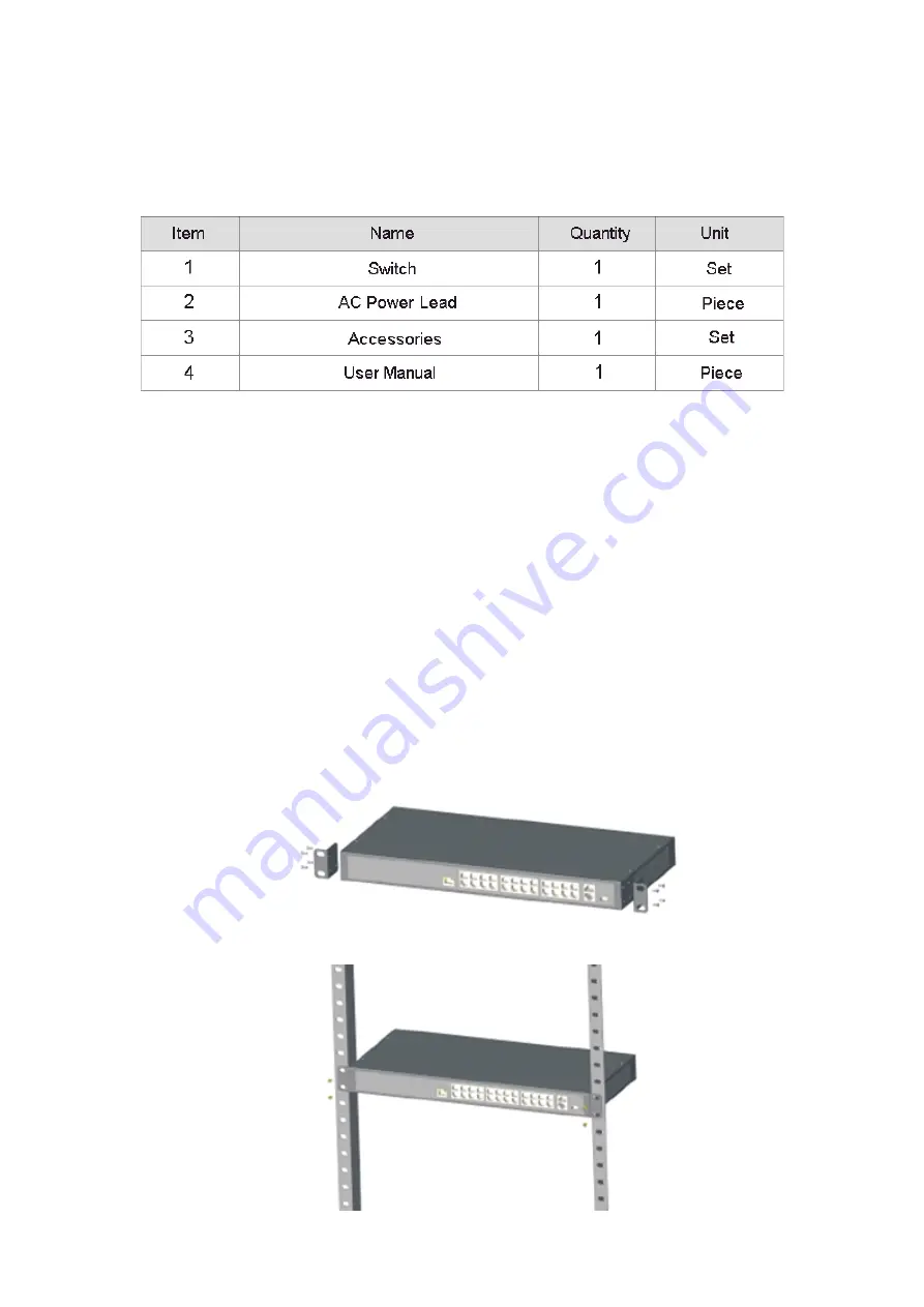 Vista QSW16 User Manual Download Page 6