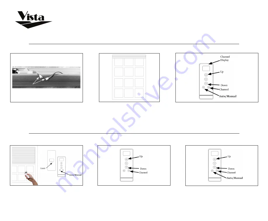 Vista Simplicity Rechargeable Motorization Quick Start Manual Download Page 2