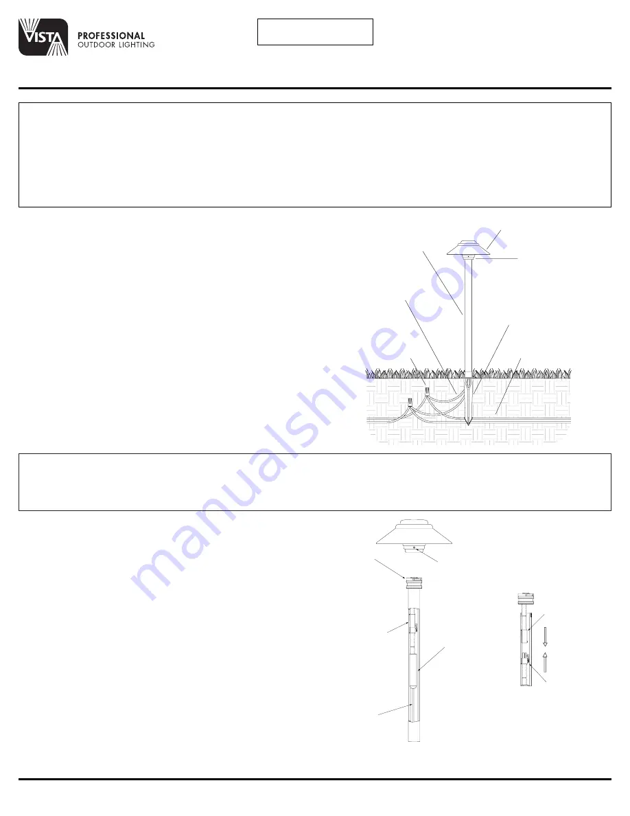 Vista T3-LED Installation Instructions Download Page 2