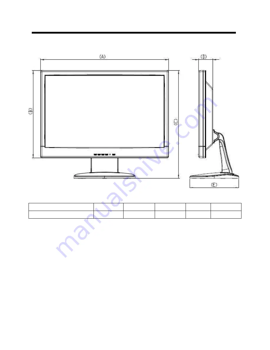 Vista VFS-221WHDA Installation Manual Download Page 23