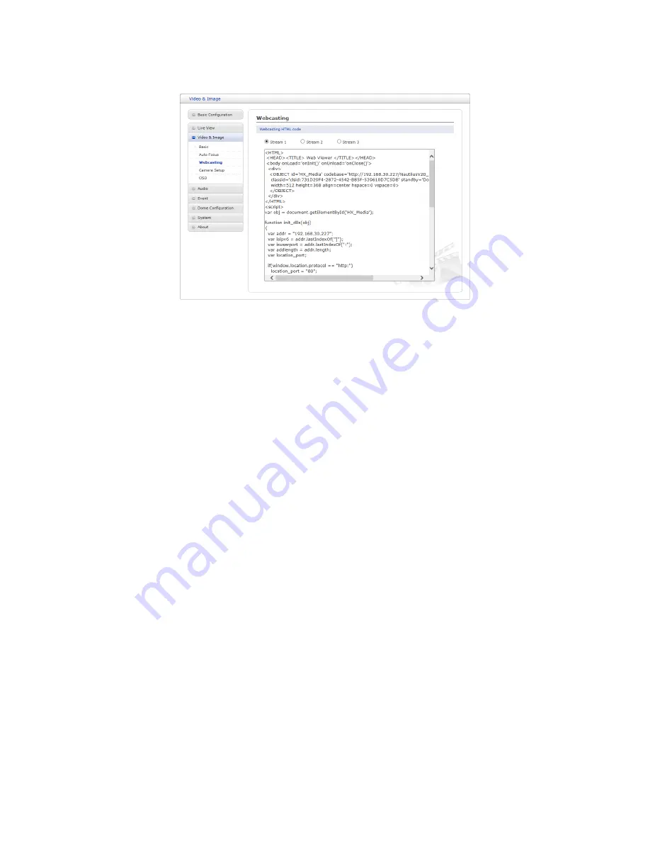 Vista VK2-1080XIRPTZF User Manual Download Page 28