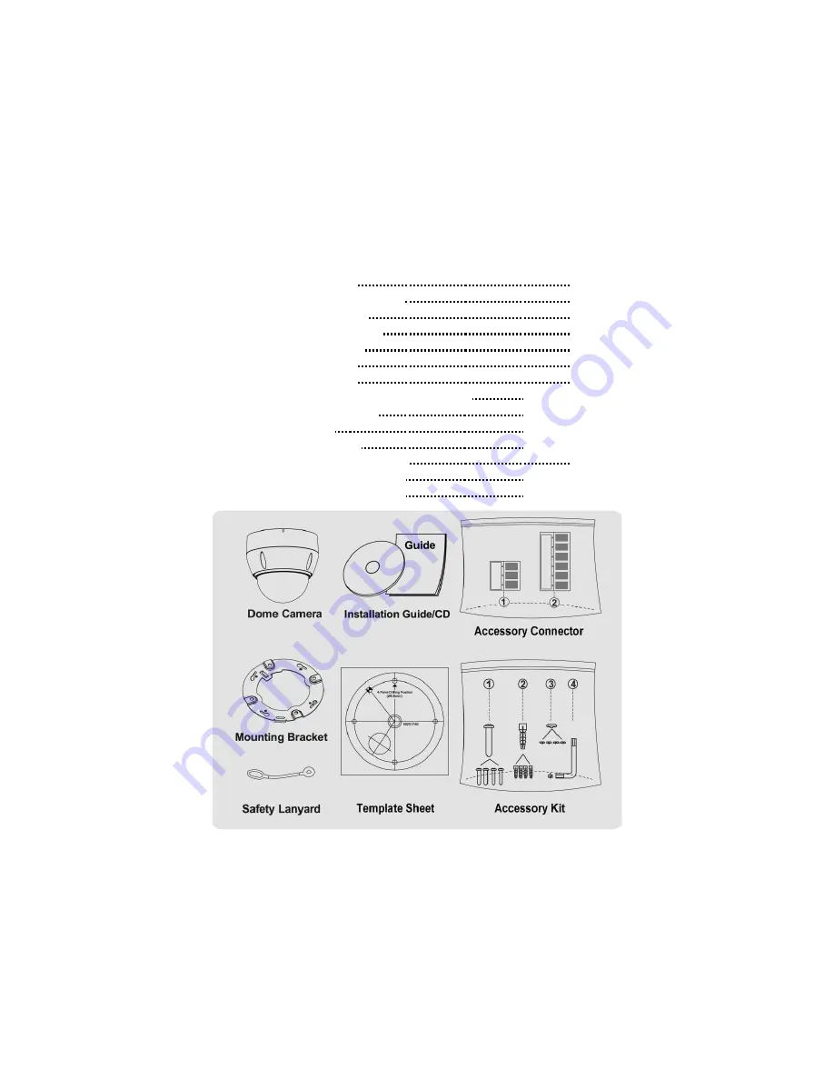 Vista VK2-1080XVRDPTZ User Manual Download Page 7