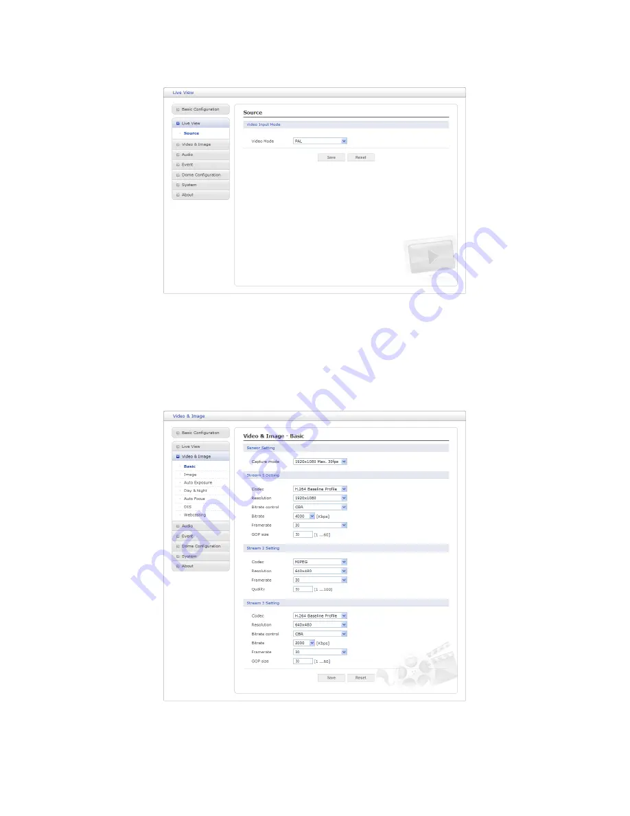 Vista VK2-1080XVRDPTZ User Manual Download Page 25