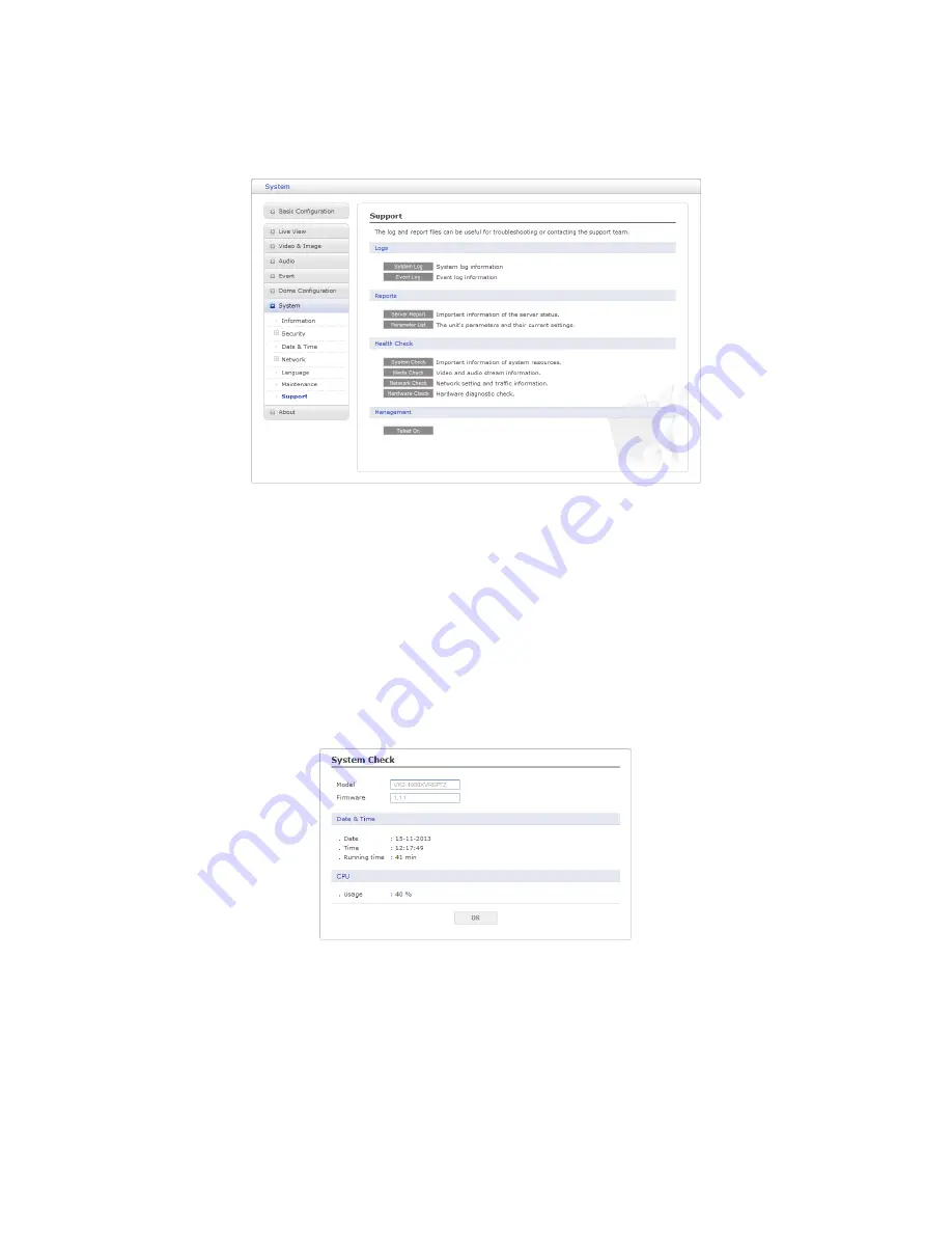 Vista VK2-1080XVRDPTZ User Manual Download Page 62