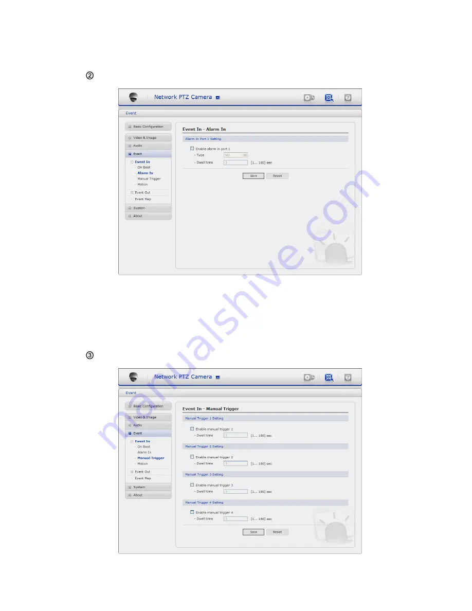 Vista VK2-600PTZ Configuration And User Manual Download Page 28