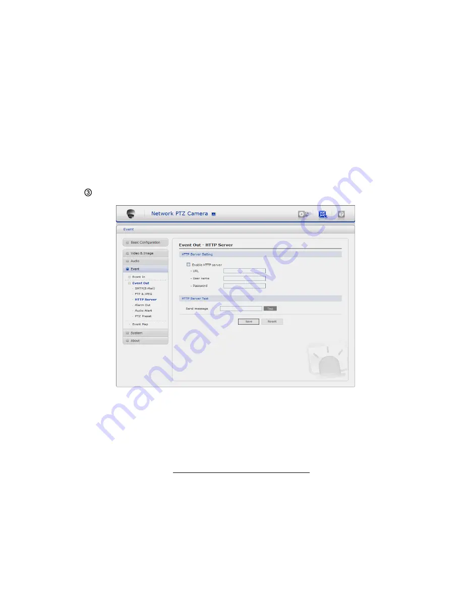 Vista VK2-600PTZ Configuration And User Manual Download Page 33