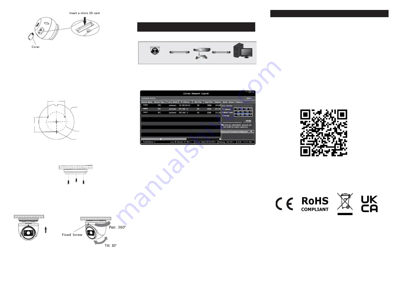 Vista VLI-4ED28IRQ Quick Start Manual Download Page 2