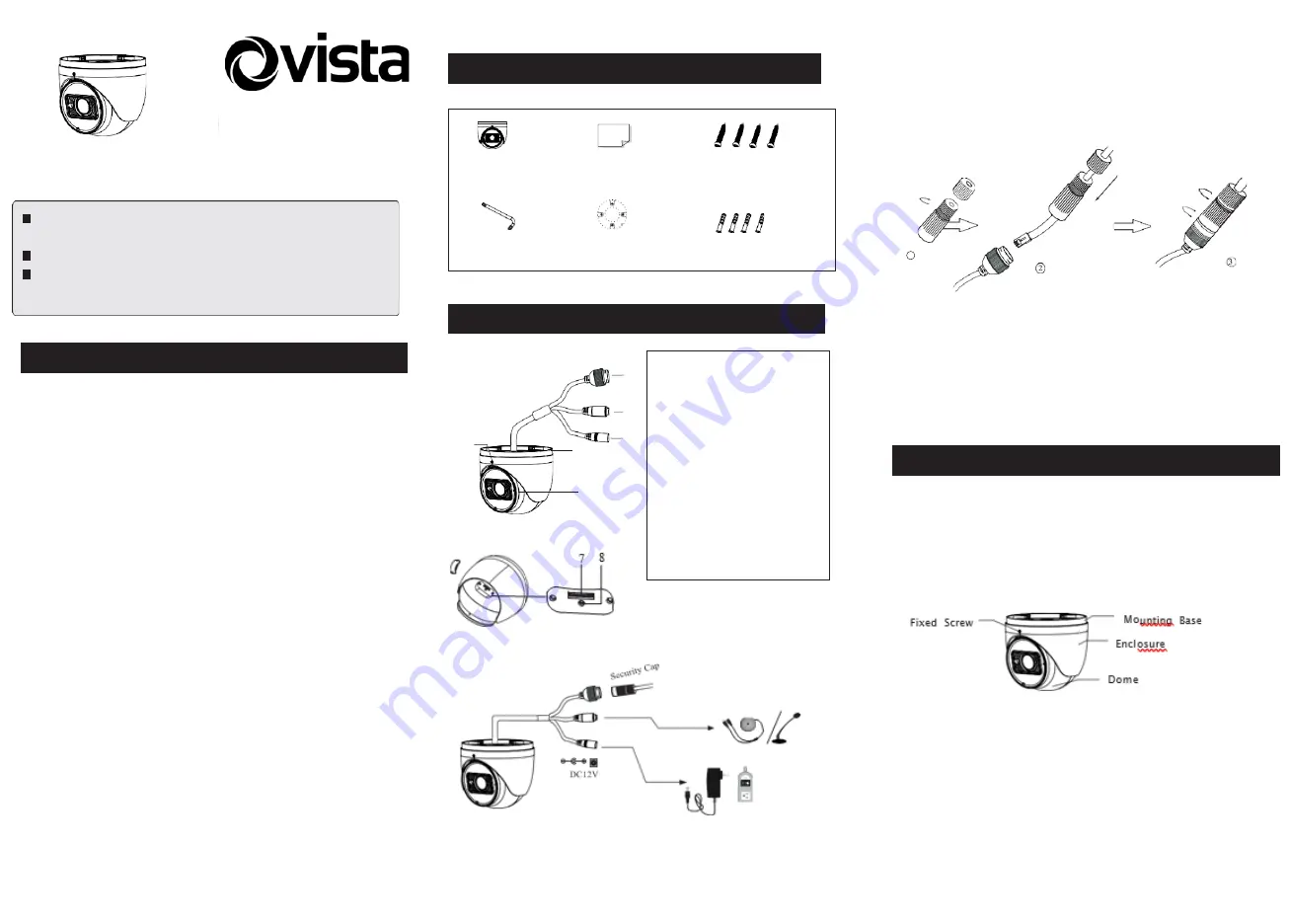 Vista VLI-4ED28V12IRQ Скачать руководство пользователя страница 1