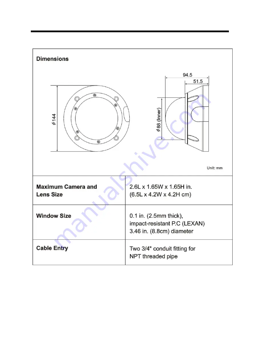 Vista VVRD28V12CM960H / U Installation Manual Download Page 20