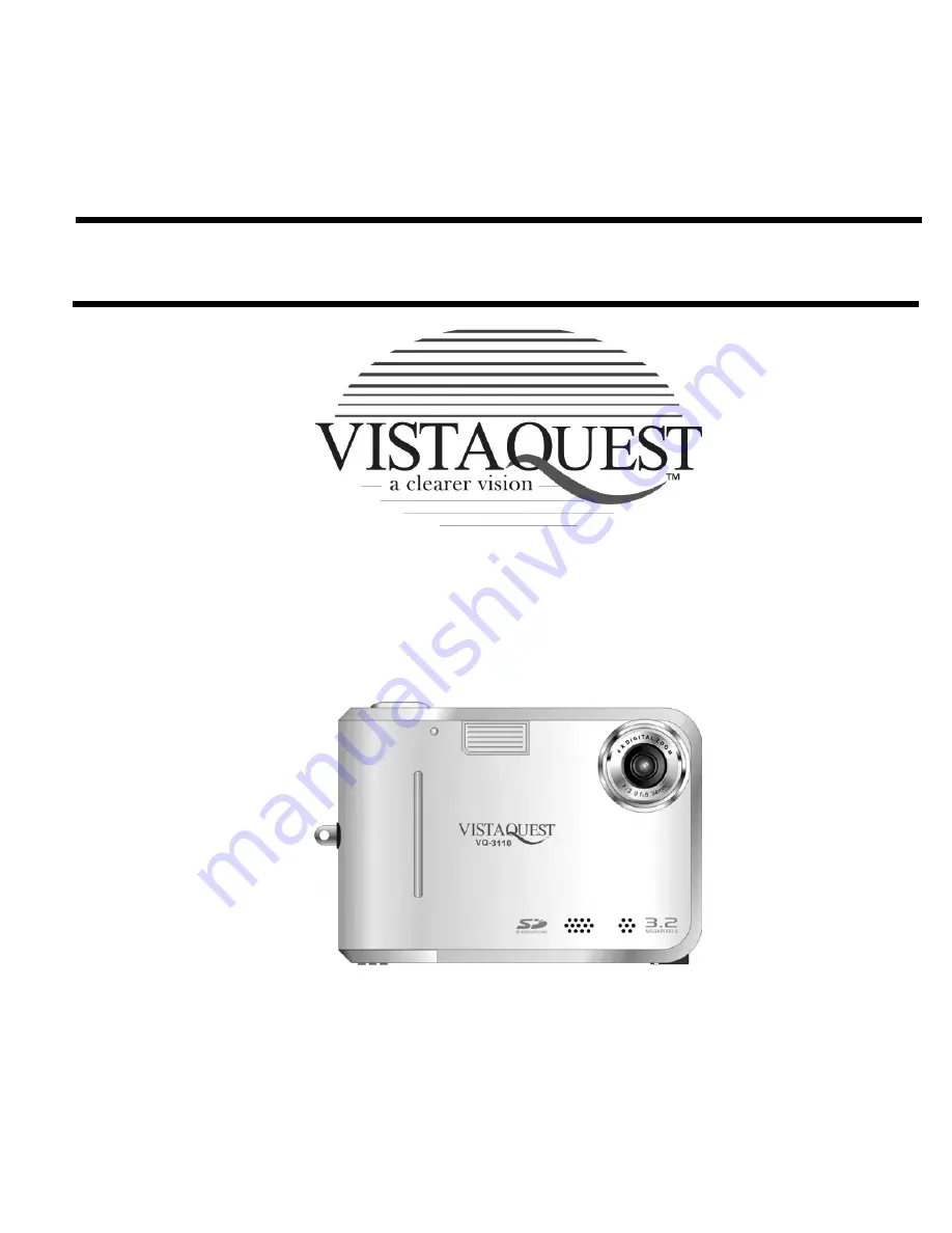 VistaQuest VQ-3110 Quick Start Manual Download Page 1