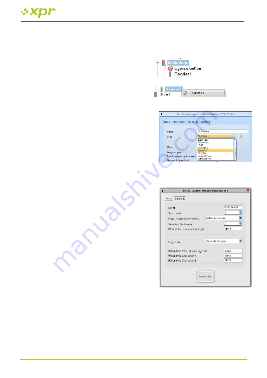 VISUAL PLUS xpr BIOC-SW User Manual Download Page 13