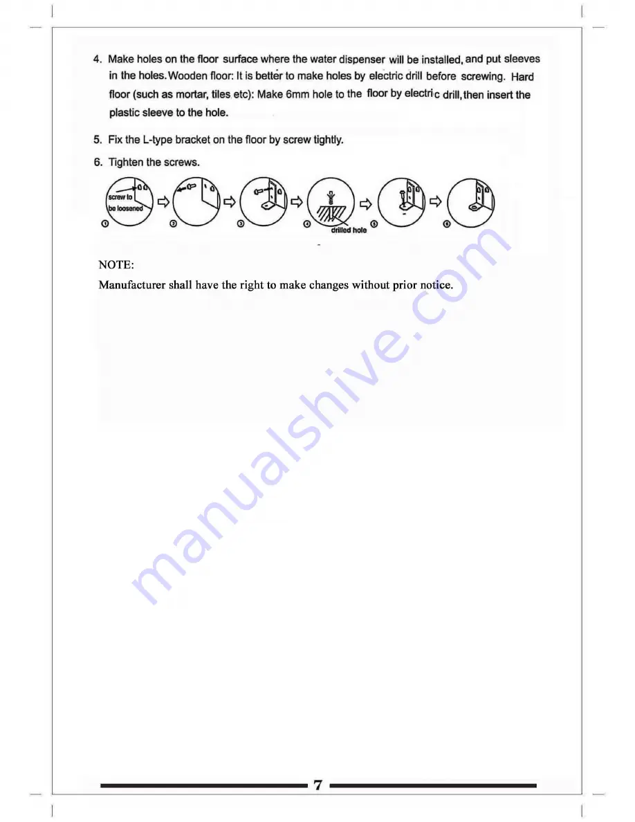 vita SP-A6D-CS User Manual Download Page 9