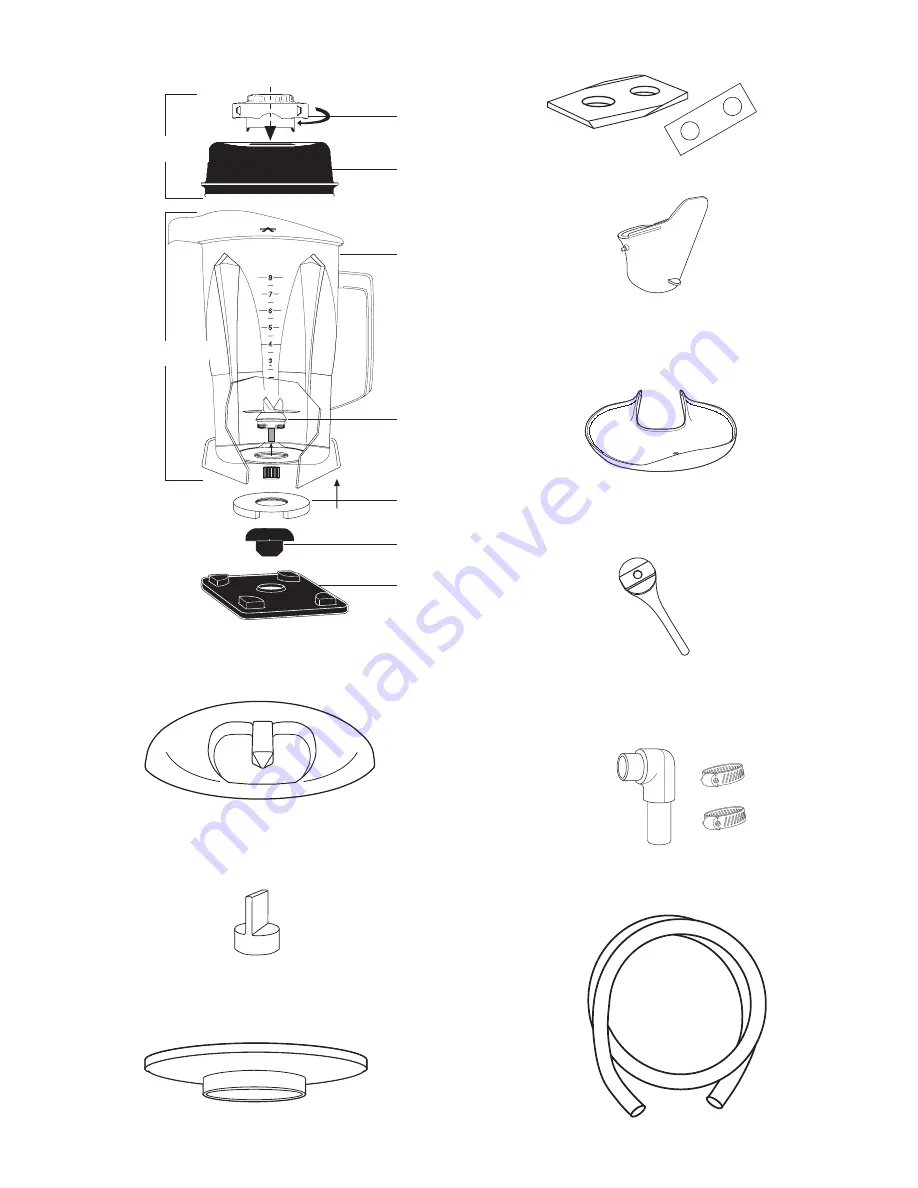 Vitamix PORTION BLENDING SYSTEM Скачать руководство пользователя страница 17