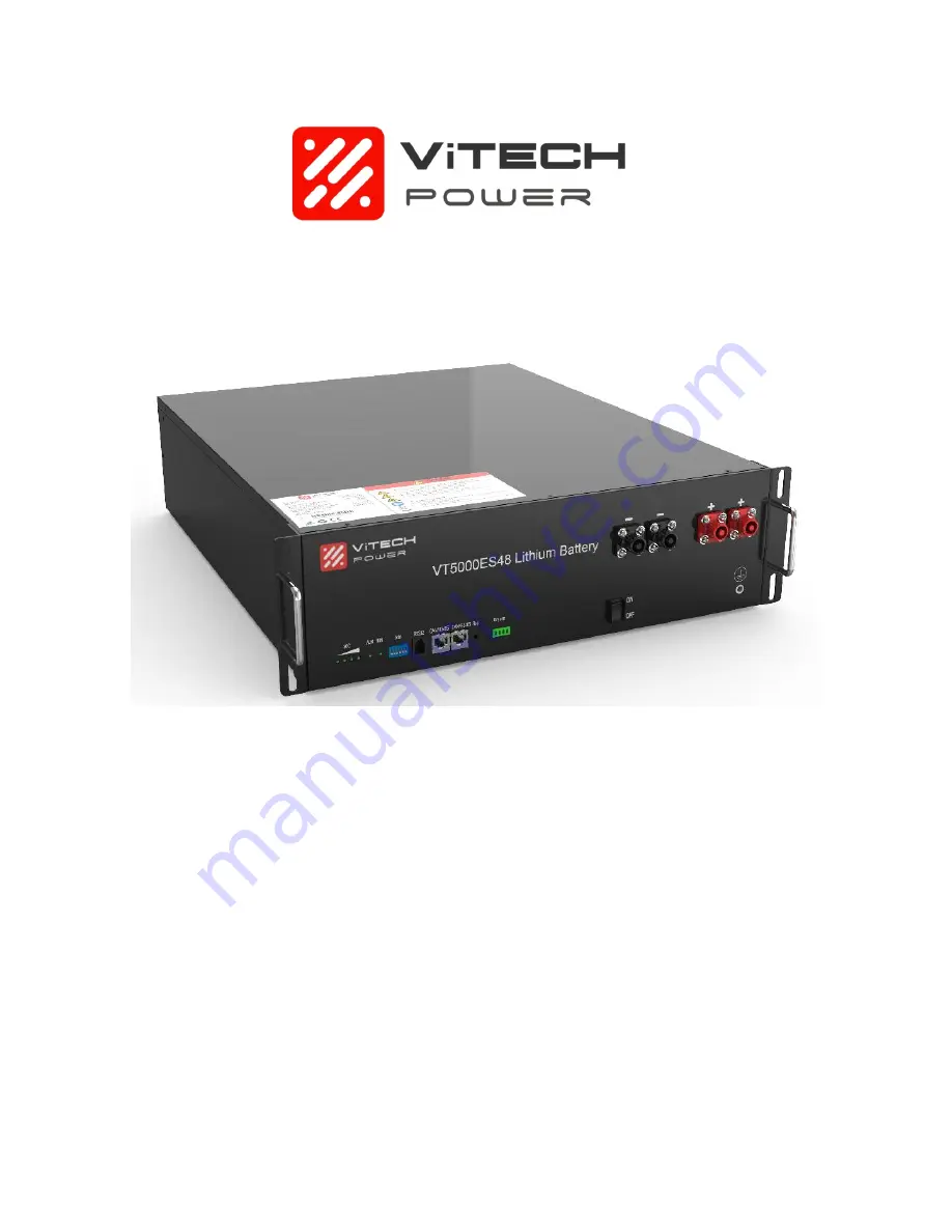 Vitech VT5000ES48 Manual Download Page 1