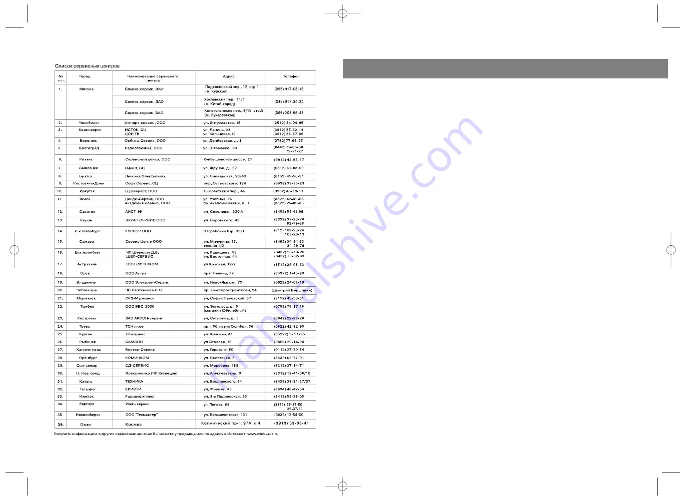 Vitek VT-1111 Manual Instruction Download Page 3